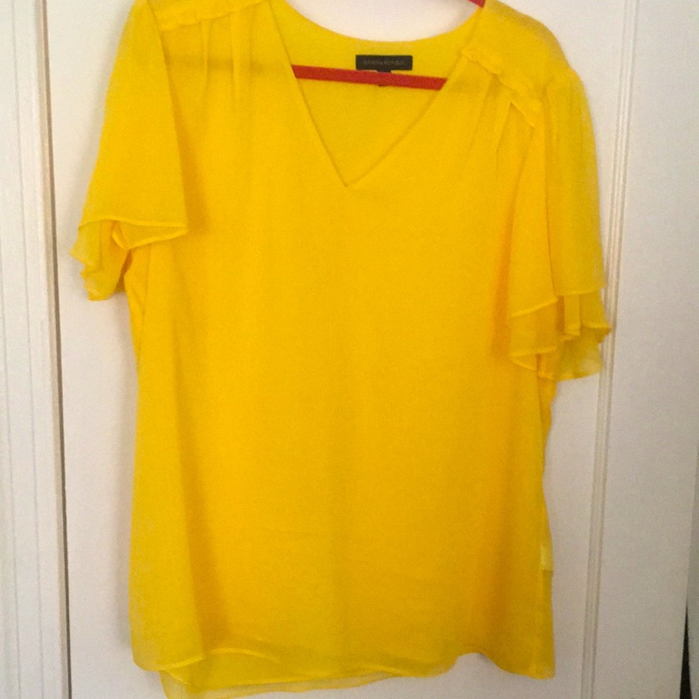 Banana Republic Size XL Short Sleeve Blouse